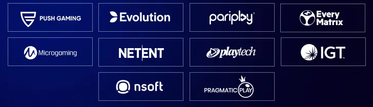 SpeedyBet proveedores de juegos de casino en línea