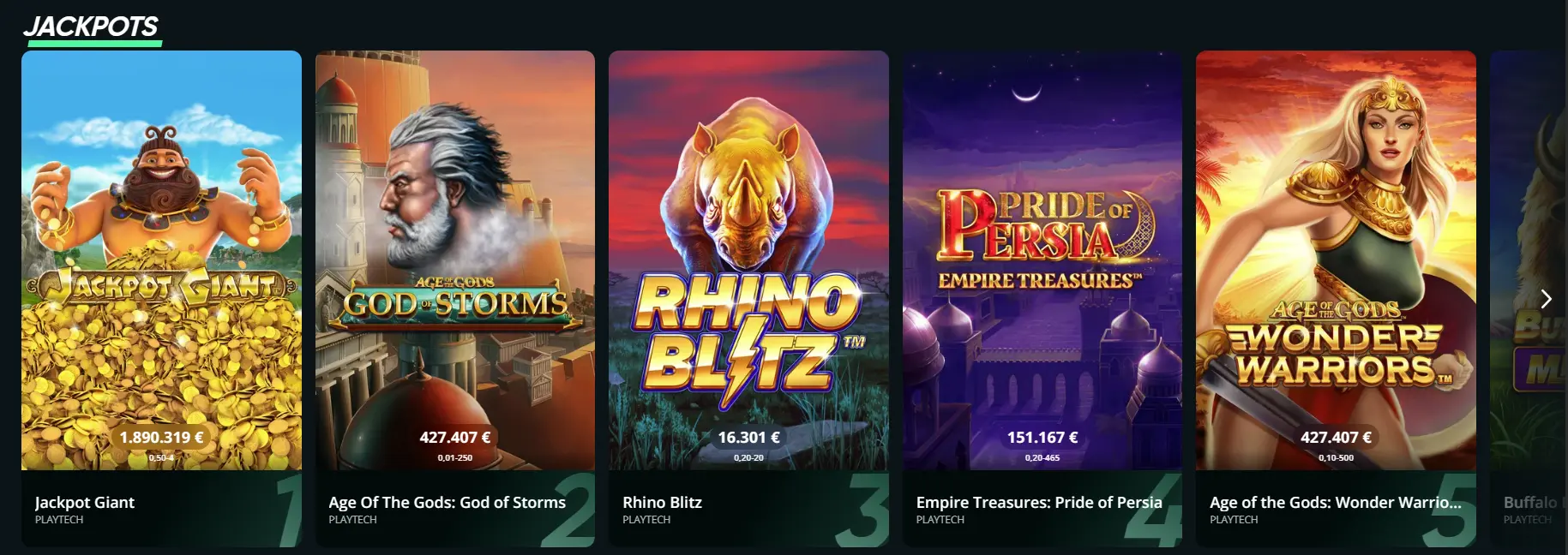 SpeedyBet originales de casino