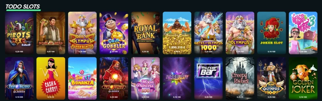 SpeedyBet Las mejores tragamonedas en